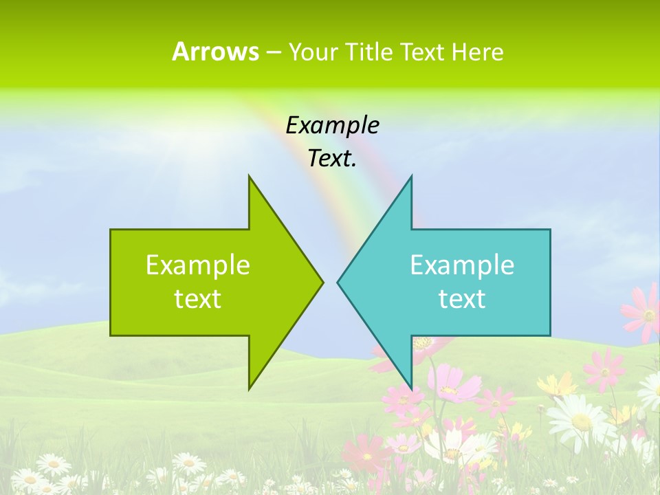 Sunny Green Outdoor PowerPoint Template