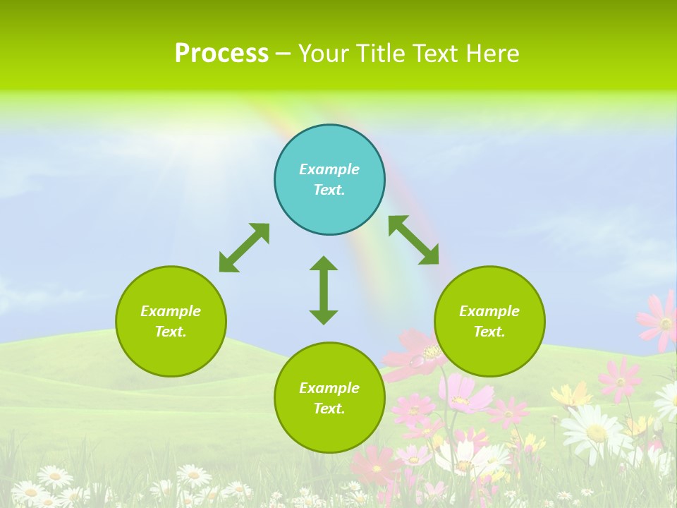 Sunny Green Outdoor PowerPoint Template