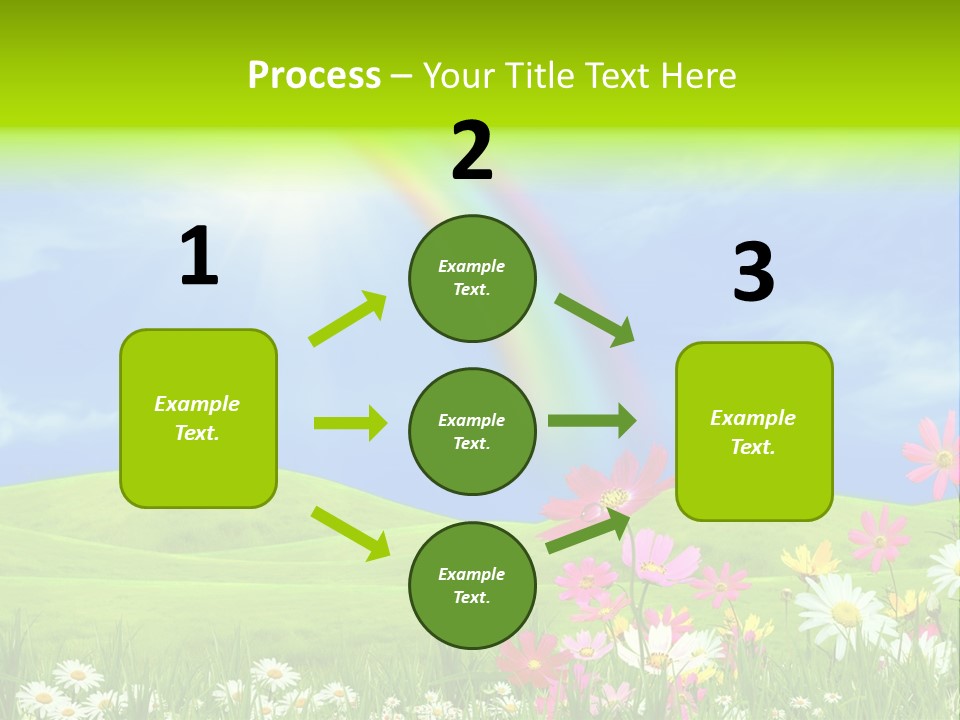 Sunny Green Outdoor PowerPoint Template