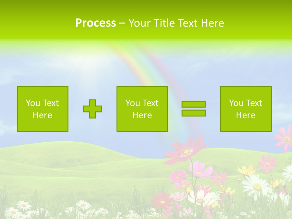 Sunny Green Outdoor PowerPoint Template