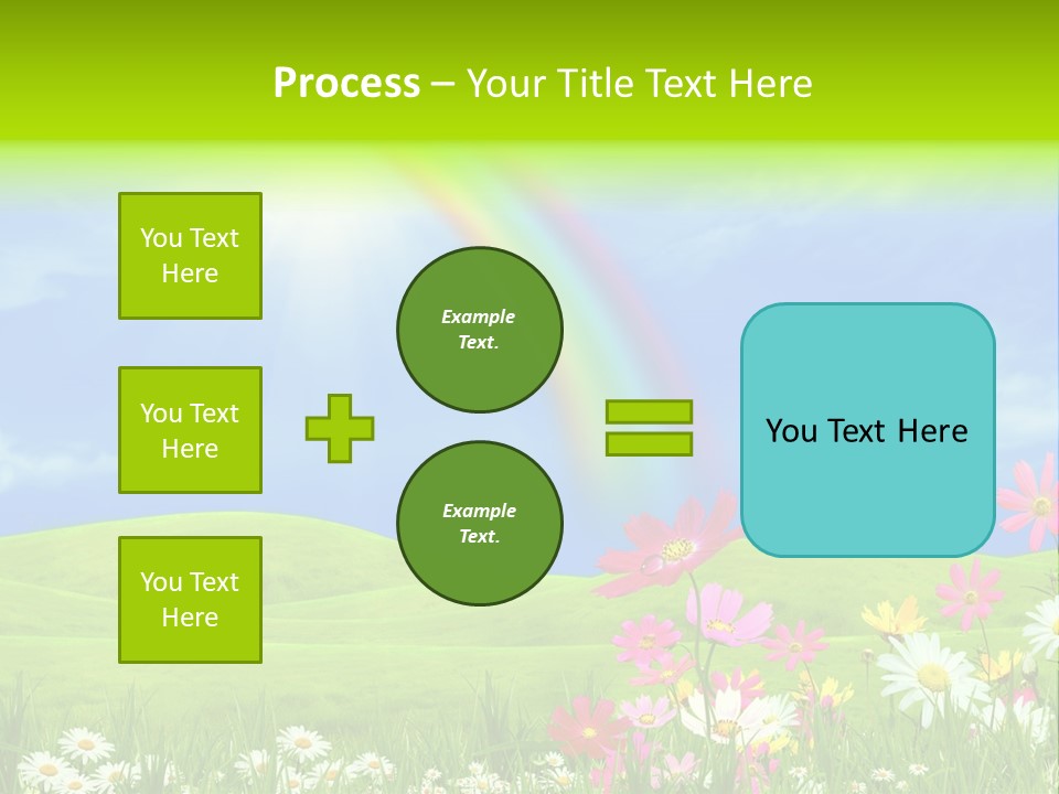 Sunny Green Outdoor PowerPoint Template
