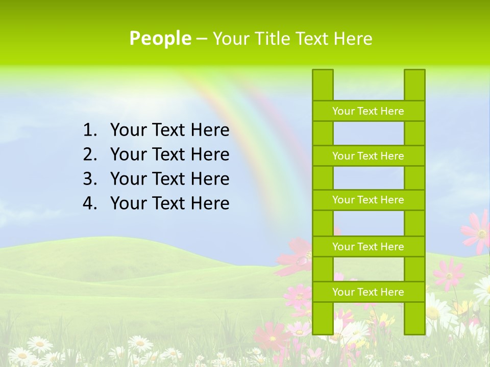 Sunny Green Outdoor PowerPoint Template