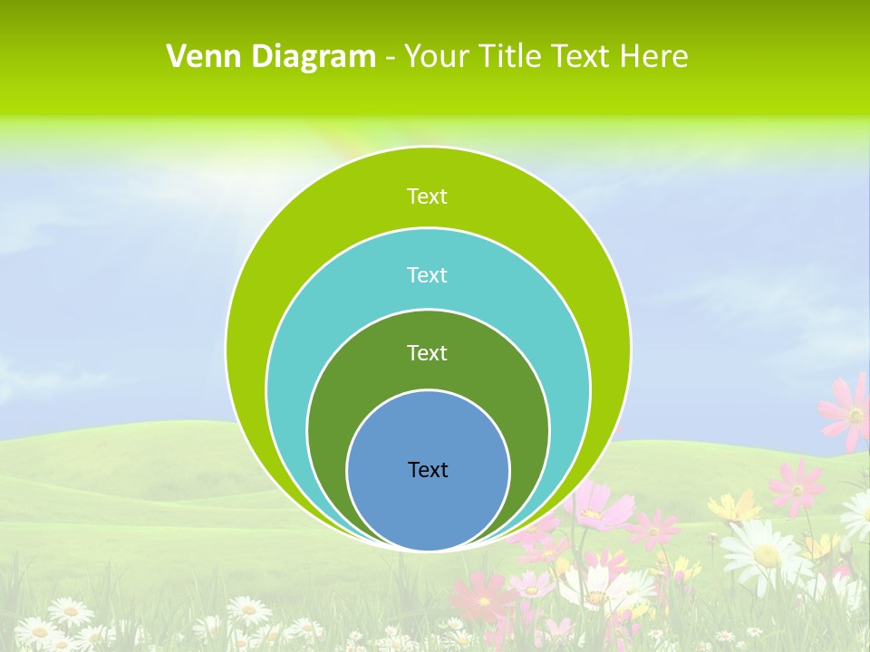 Sunny Green Outdoor PowerPoint Template