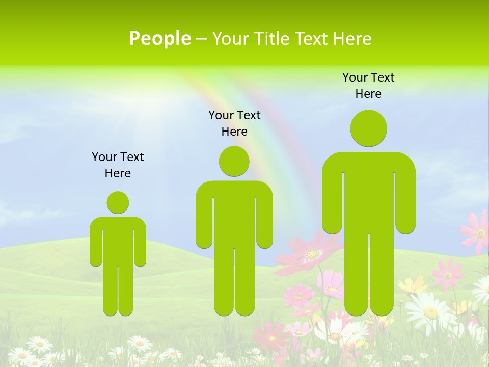 Sunny Green Outdoor PowerPoint Template