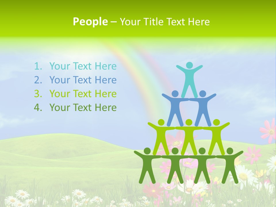 Sunny Green Outdoor PowerPoint Template