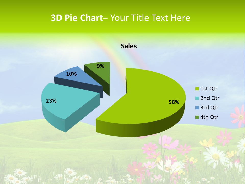 Sunny Green Outdoor PowerPoint Template
