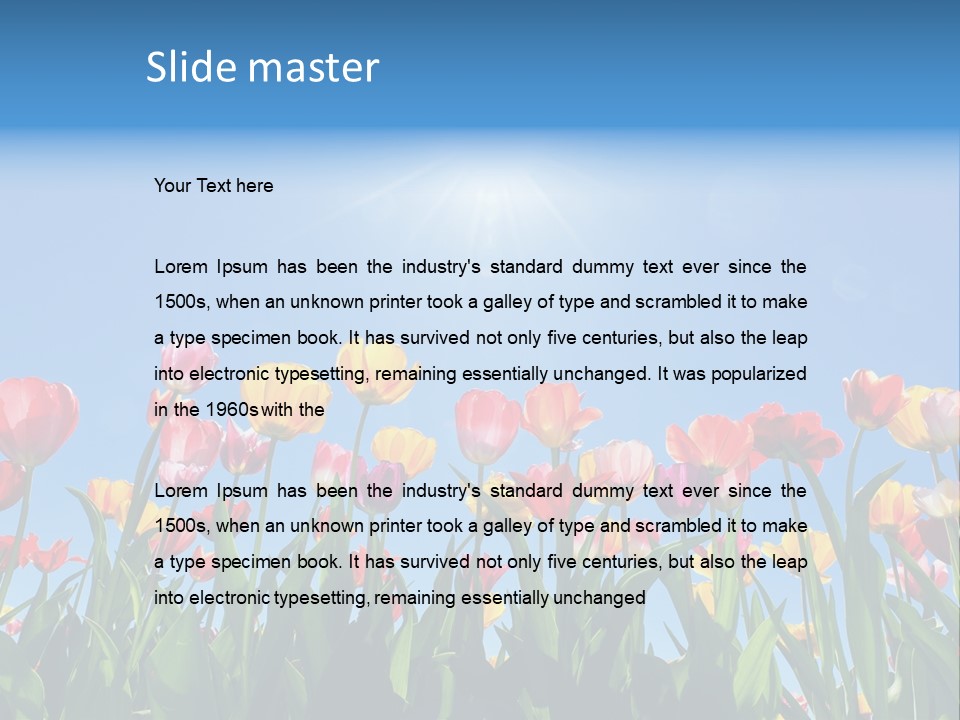 Nursery Grass Season PowerPoint Template