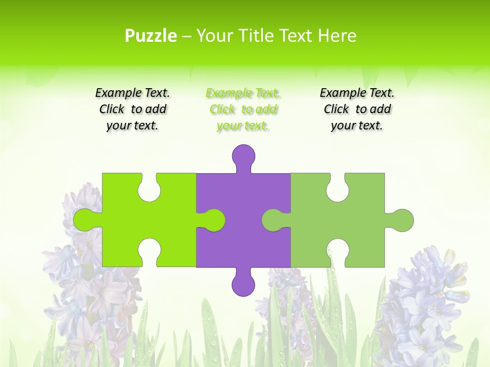 Meadow Natural Decoration PowerPoint Template