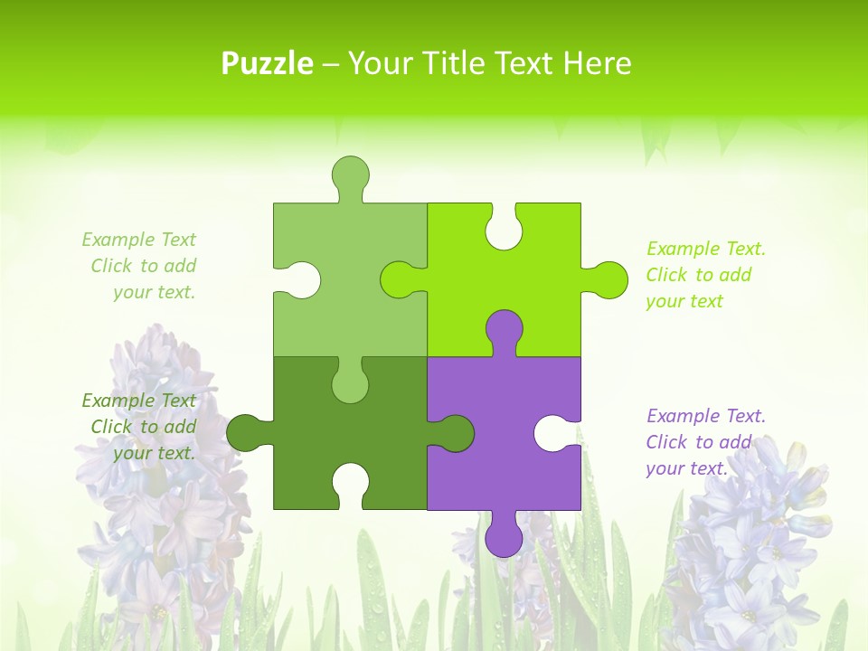 Meadow Natural Decoration PowerPoint Template