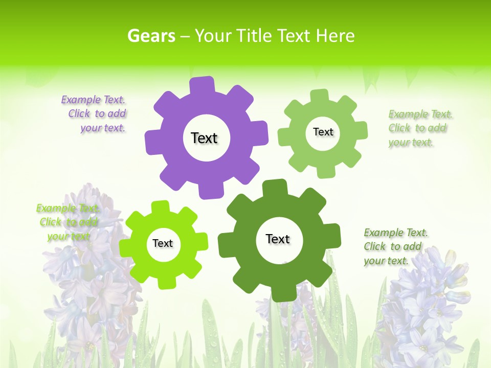 Meadow Natural Decoration PowerPoint Template