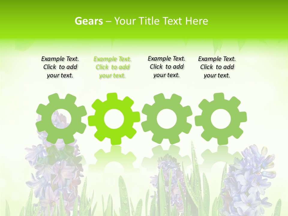 Meadow Natural Decoration PowerPoint Template