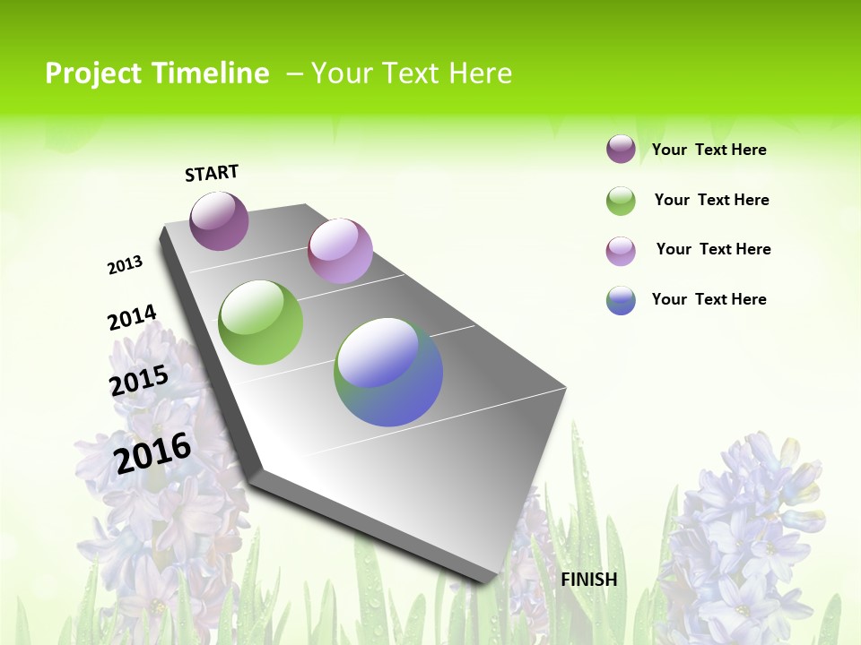 Meadow Natural Decoration PowerPoint Template