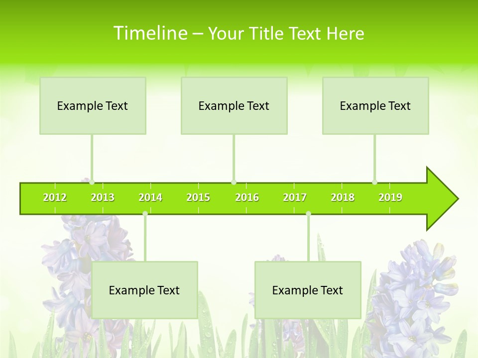 Meadow Natural Decoration PowerPoint Template