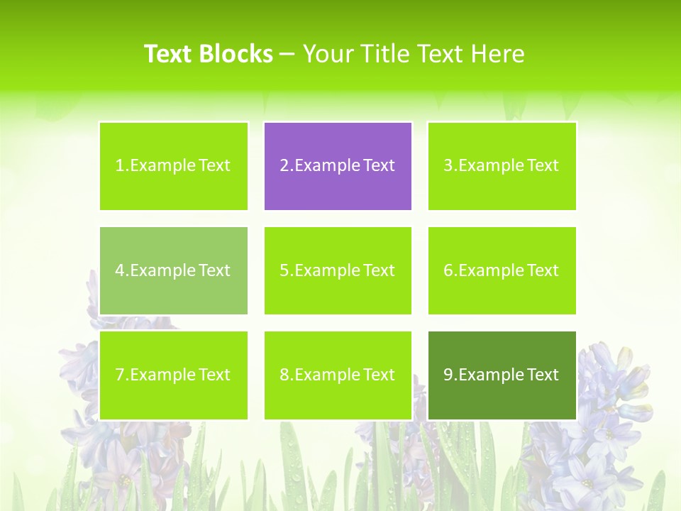 Meadow Natural Decoration PowerPoint Template