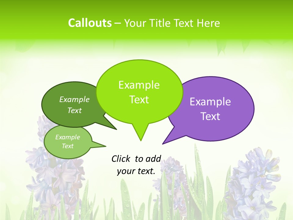 Meadow Natural Decoration PowerPoint Template