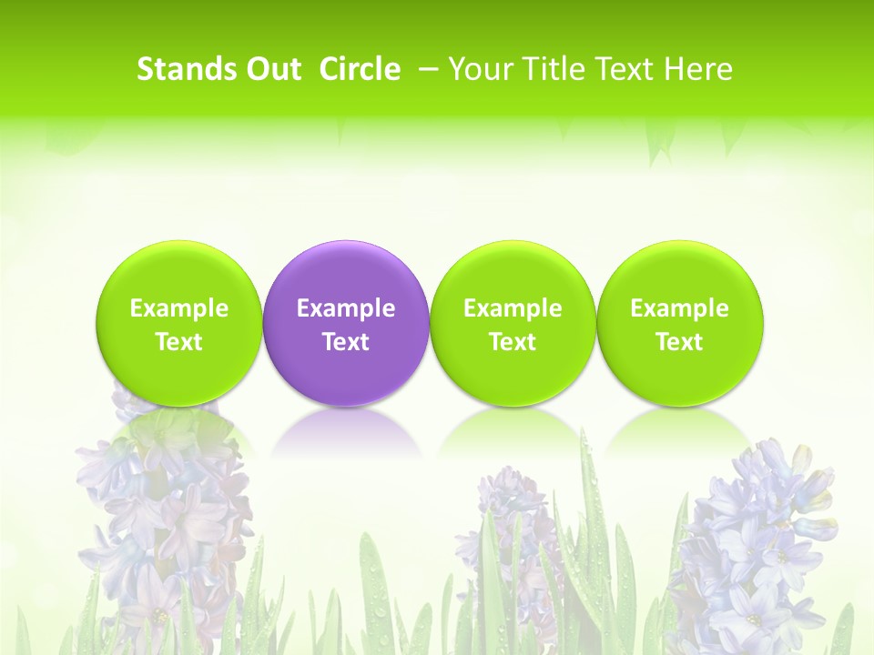 Meadow Natural Decoration PowerPoint Template