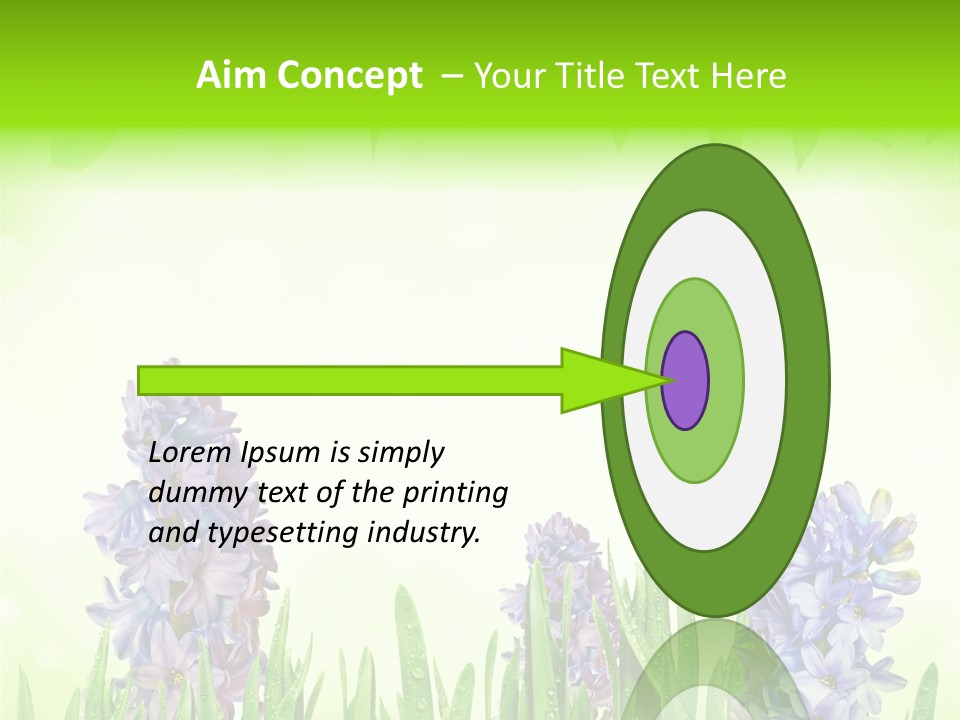 Meadow Natural Decoration PowerPoint Template