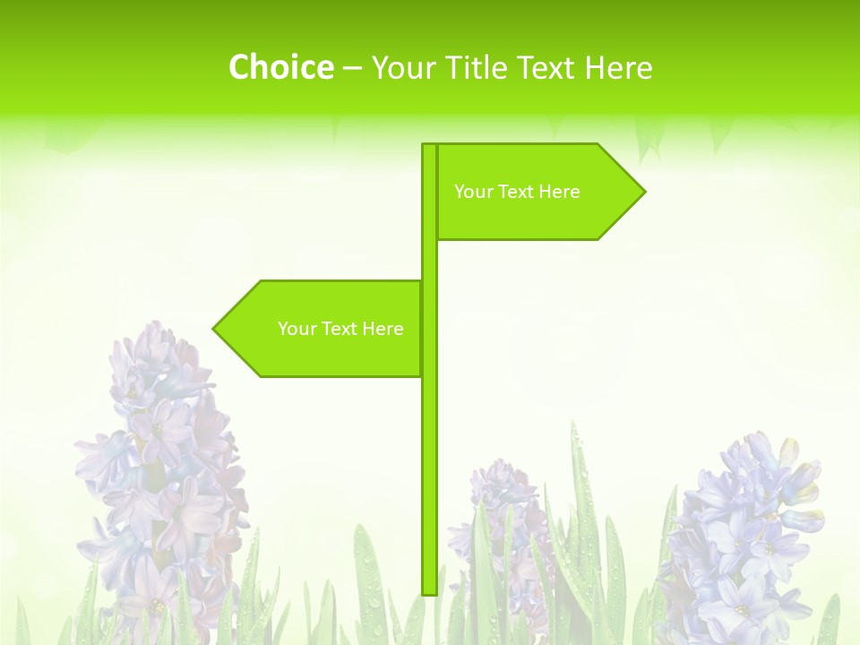 Meadow Natural Decoration PowerPoint Template