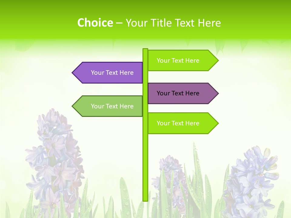Meadow Natural Decoration PowerPoint Template