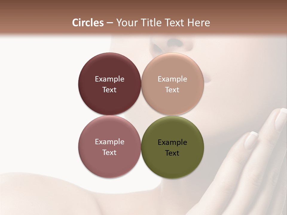 Beautiful Isolated Care PowerPoint Template