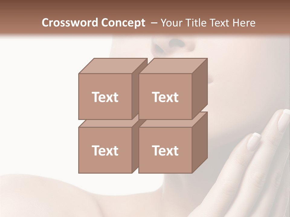 Beautiful Isolated Care PowerPoint Template