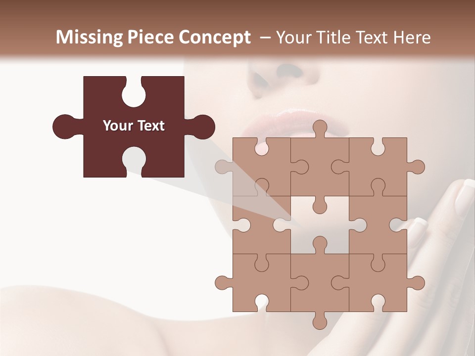 Beautiful Isolated Care PowerPoint Template