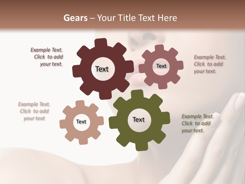 Beautiful Isolated Care PowerPoint Template