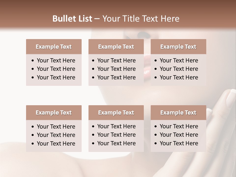Beautiful Isolated Care PowerPoint Template