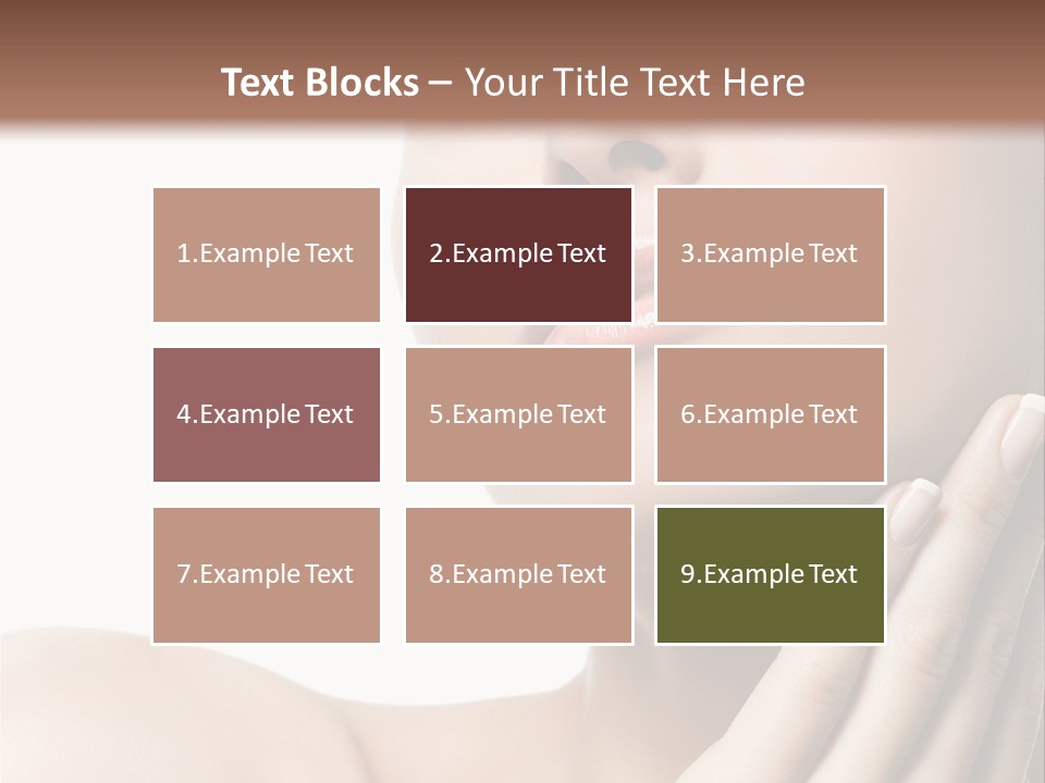 Beautiful Isolated Care PowerPoint Template