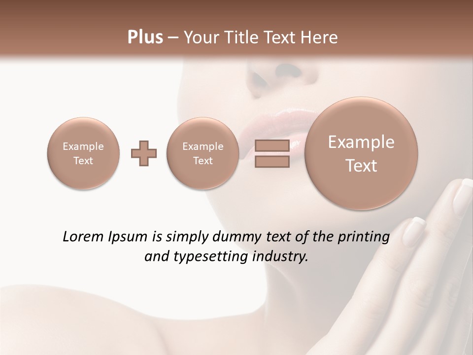 Beautiful Isolated Care PowerPoint Template