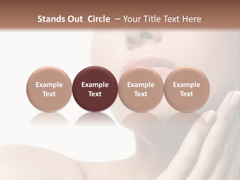 Beautiful Isolated Care PowerPoint Template