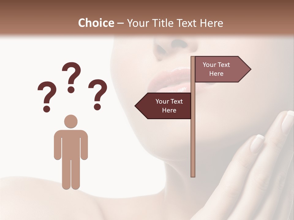 Beautiful Isolated Care PowerPoint Template