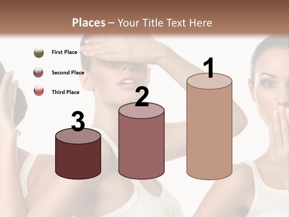 Three Friend Beautiful PowerPoint Template