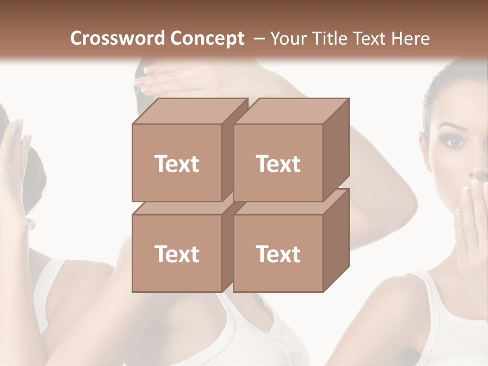 Three Friend Beautiful PowerPoint Template