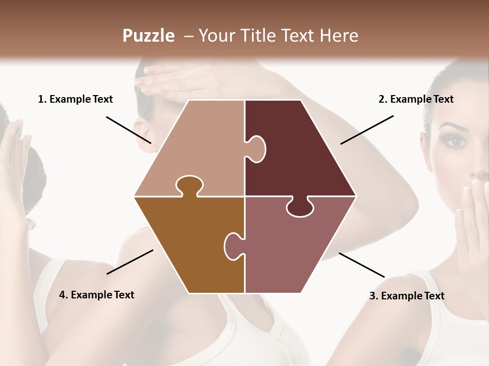 Three Friend Beautiful PowerPoint Template