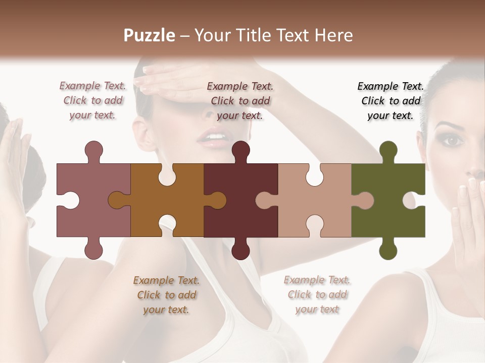 Three Friend Beautiful PowerPoint Template
