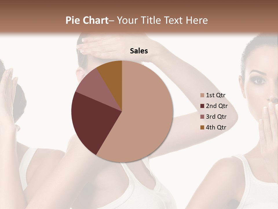 Three Friend Beautiful PowerPoint Template