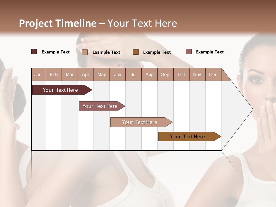 Three Friend Beautiful PowerPoint Template