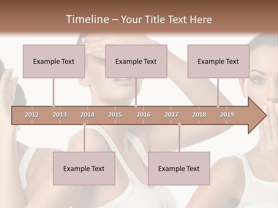 Three Friend Beautiful PowerPoint Template