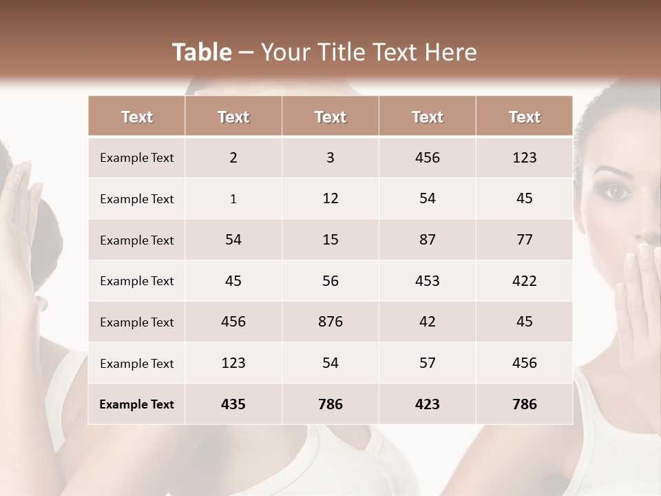 Three Friend Beautiful PowerPoint Template