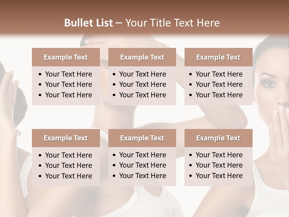 Three Friend Beautiful PowerPoint Template