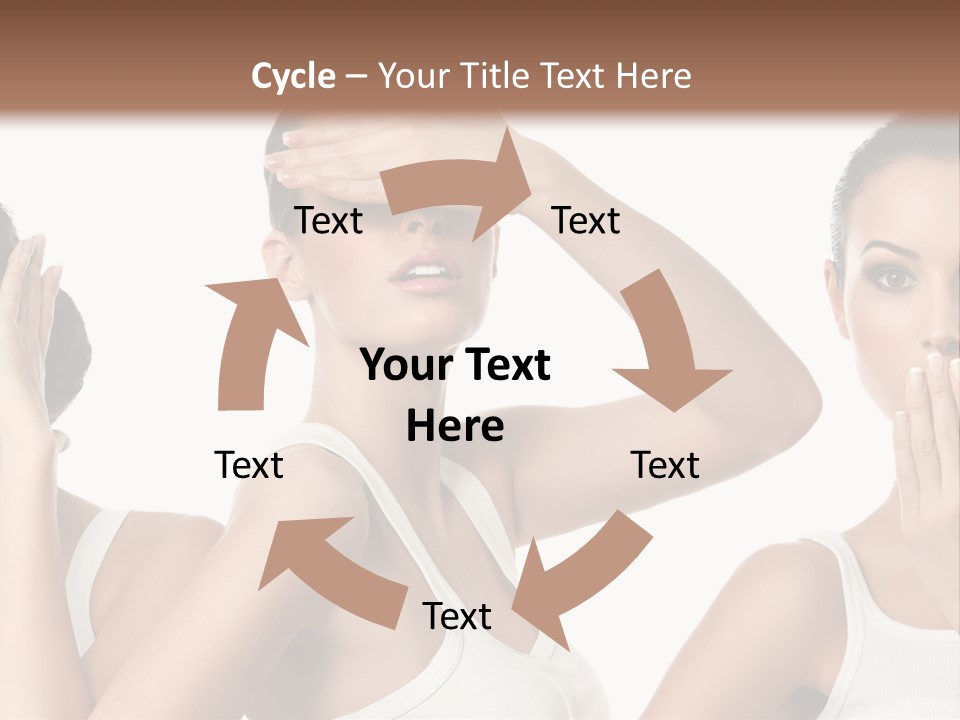 Three Friend Beautiful PowerPoint Template