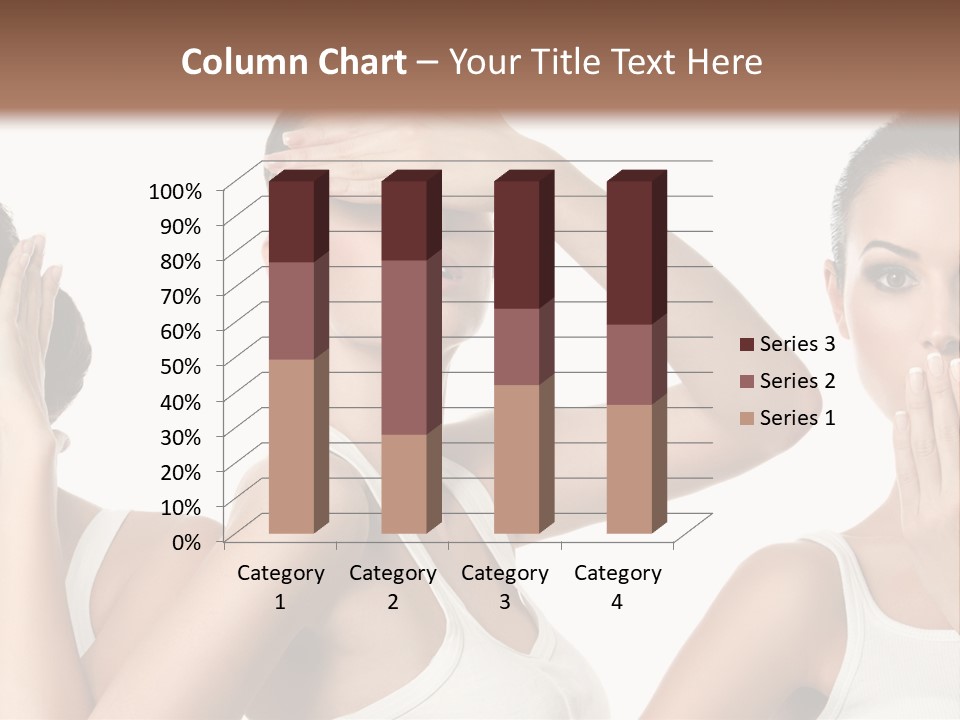 Three Friend Beautiful PowerPoint Template