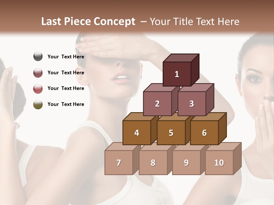 Three Friend Beautiful PowerPoint Template