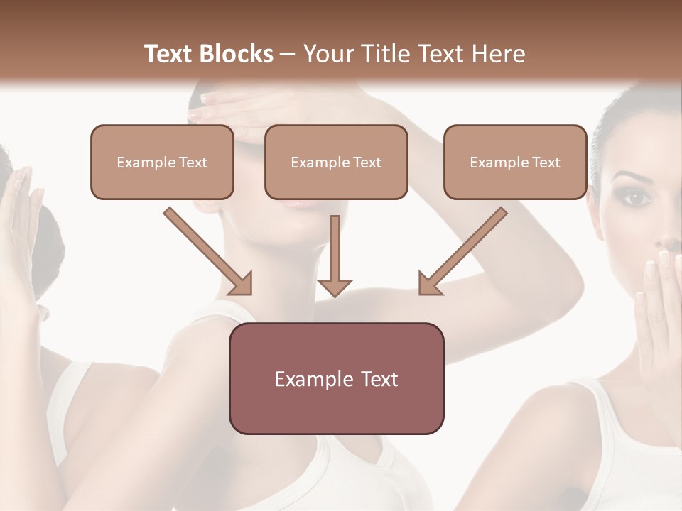 Three Friend Beautiful PowerPoint Template
