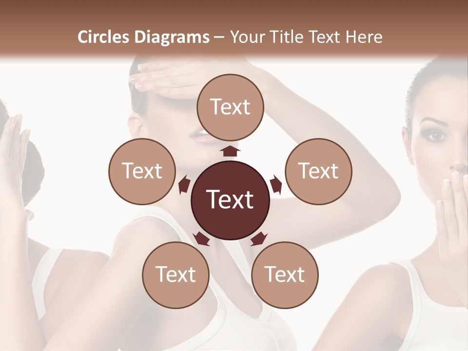 Three Friend Beautiful PowerPoint Template