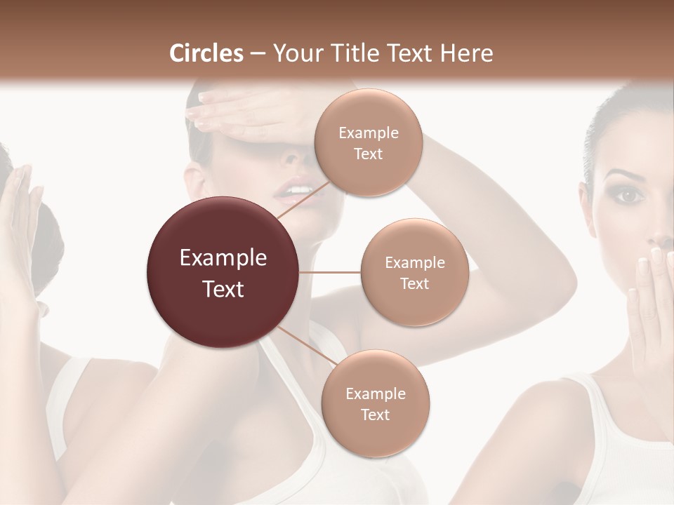 Three Friend Beautiful PowerPoint Template