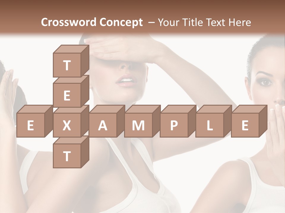 Three Friend Beautiful PowerPoint Template