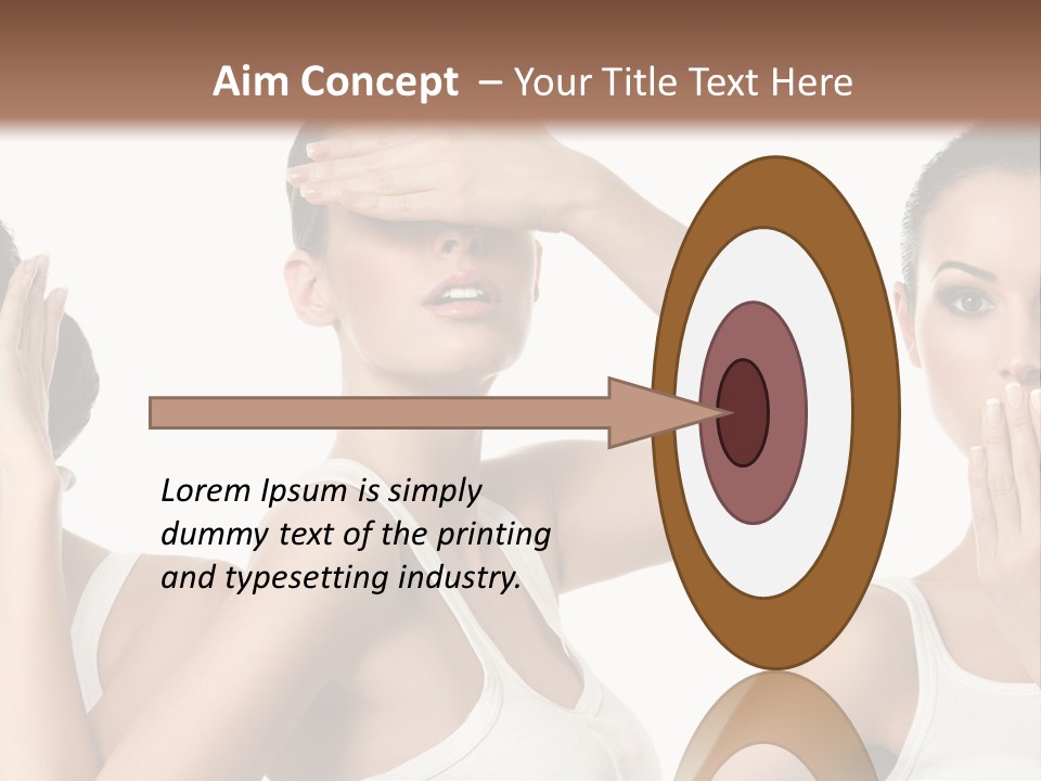 Three Friend Beautiful PowerPoint Template