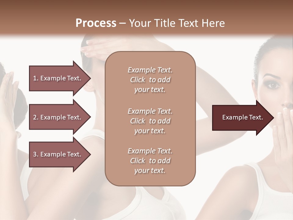 Three Friend Beautiful PowerPoint Template